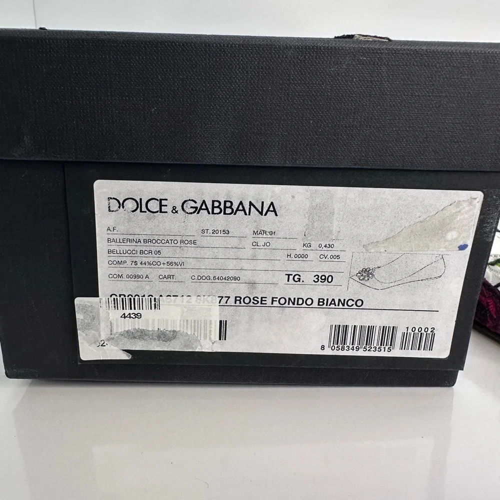 Sold ❌Dolce & Gabbana ballet flat 39 - Picture 7 of 7